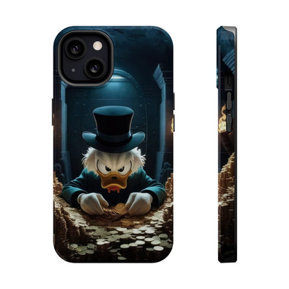 Magnetic Phone Case - Scrooge McDuck Design