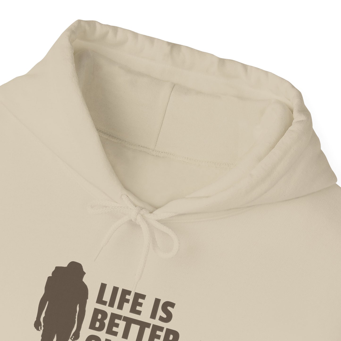 Life Is Better On The Road Unisex Heavy Blend™ Hooded Sweatshirt