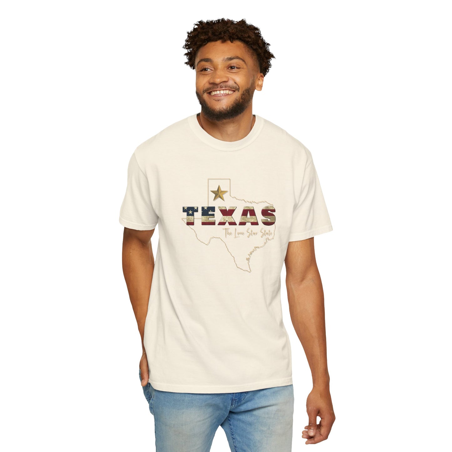 The Lone Star State Unisex Garment-Dyed T-shirt