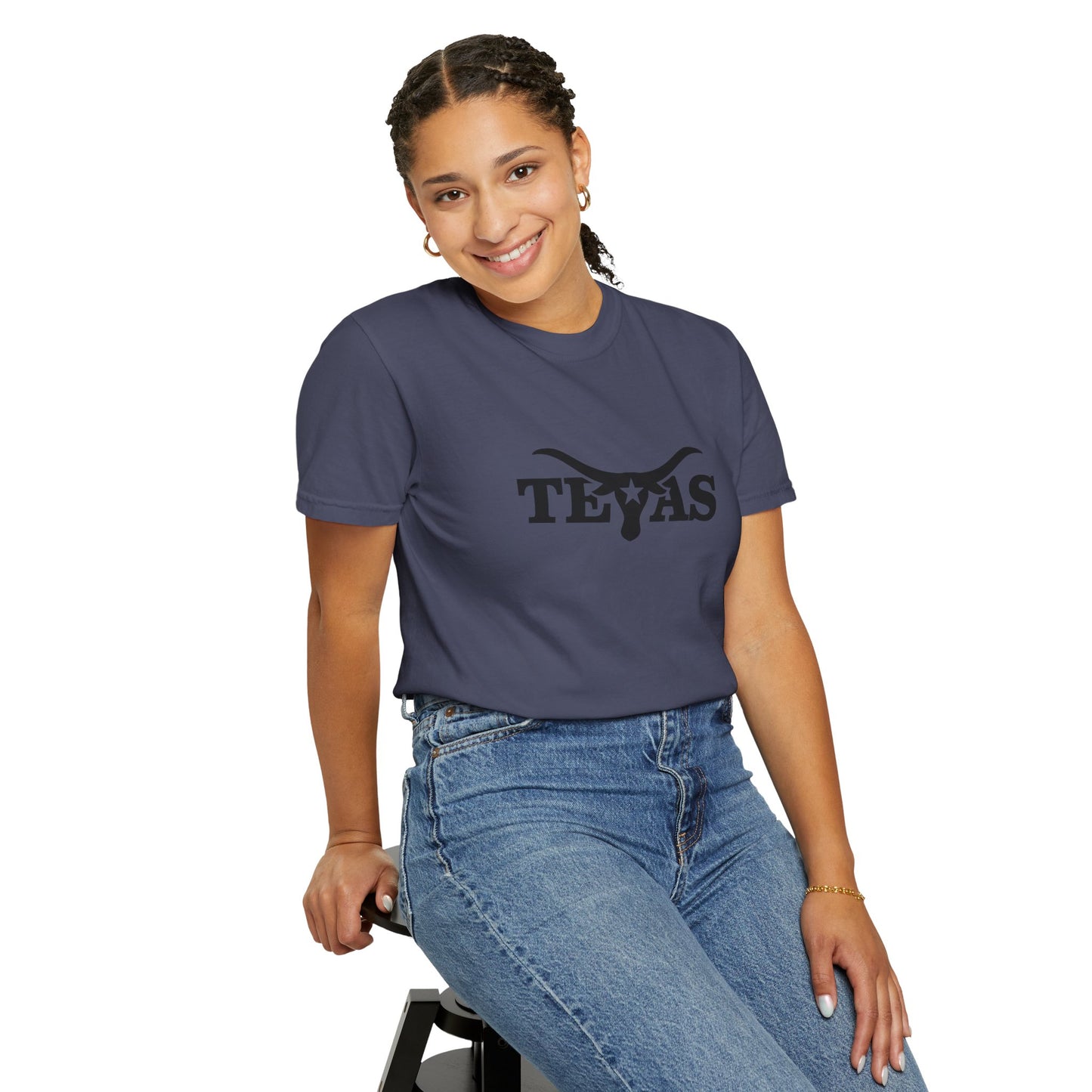 Texas Unisex Garment-Dyed T-Shirt - Cool Western Vibe for Everyday Wear