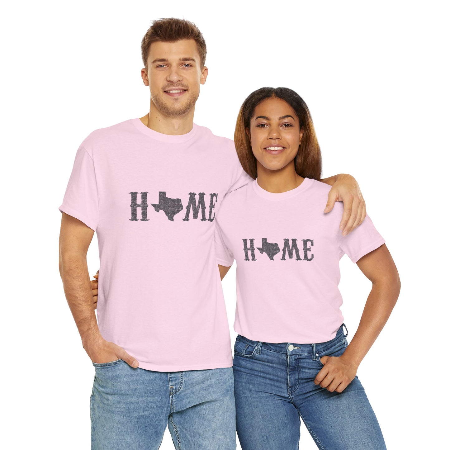 Home State Unisex Heavy Cotton Tee - Texas Pride Shirt