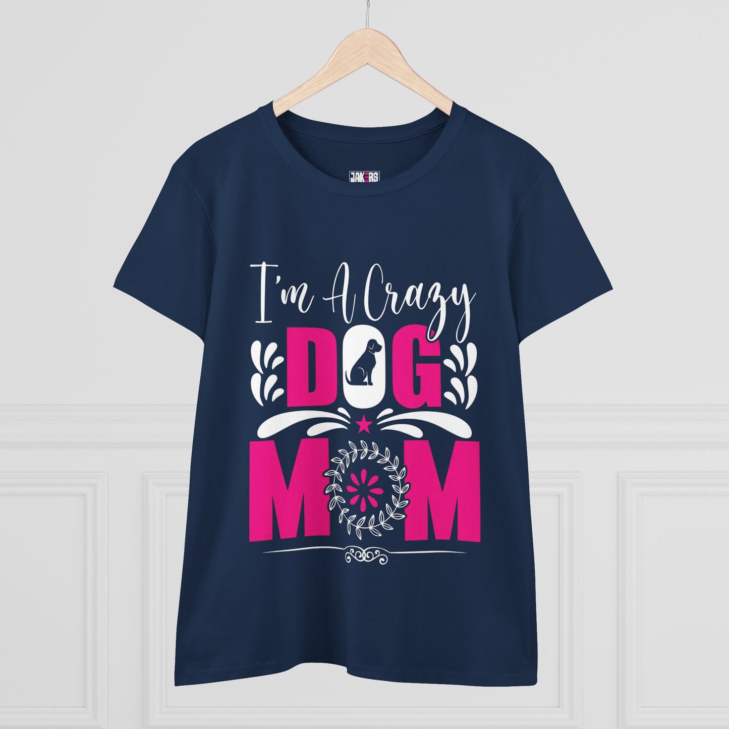 Dog Mom Women's Midweight Cotton Tee