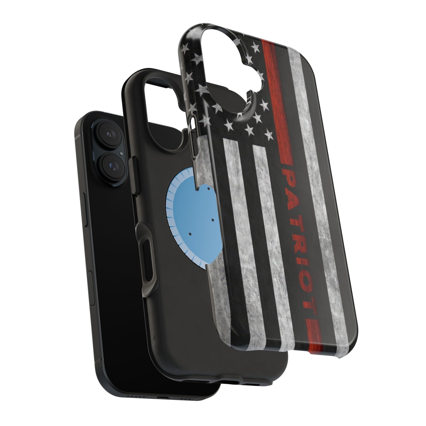 Red Line Magnetic Phone Cases, Firefighter Gift