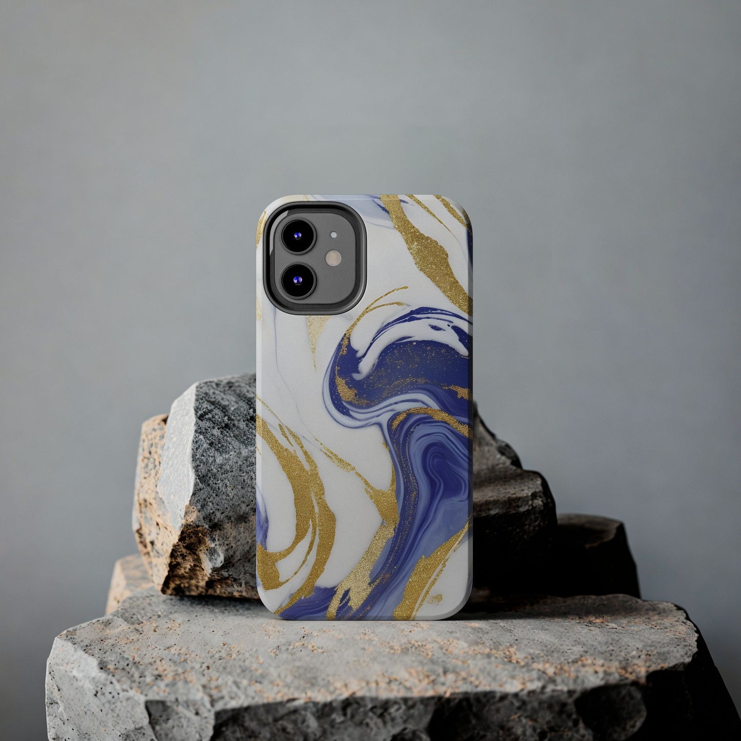 Elegant Marble Phone Case, Stylish Tech Accessory