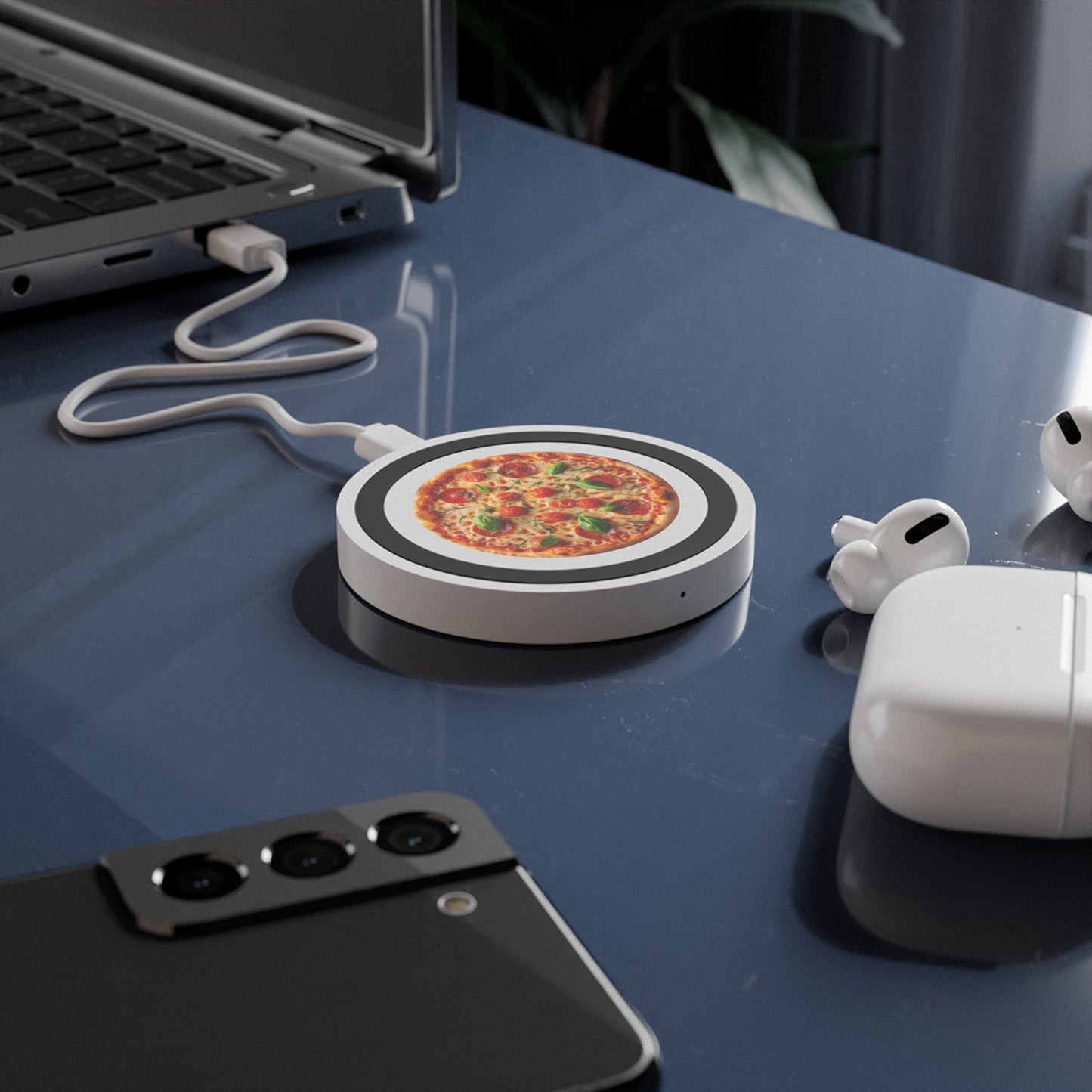 Mini Pizza Quake Wireless Charging Pad