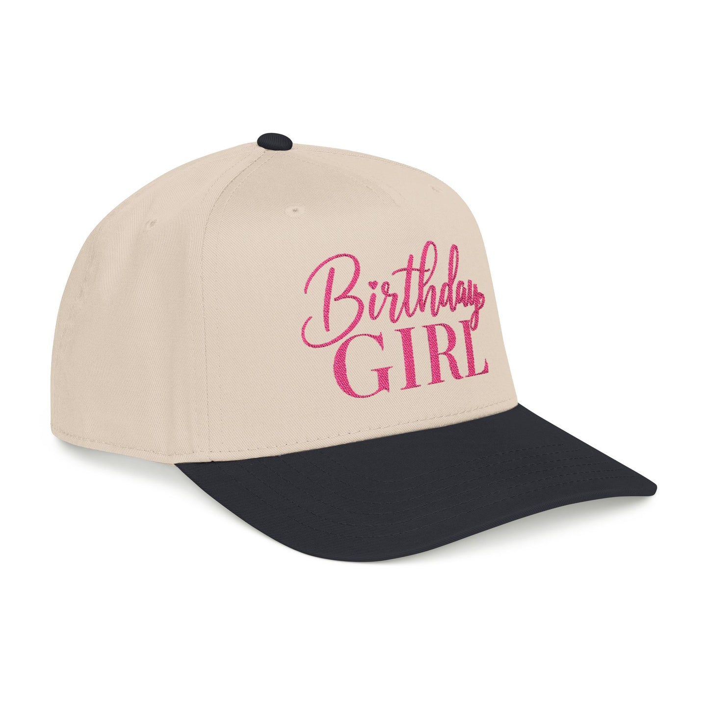Personalized Birthday Girl Mid Profile Baseball Cap