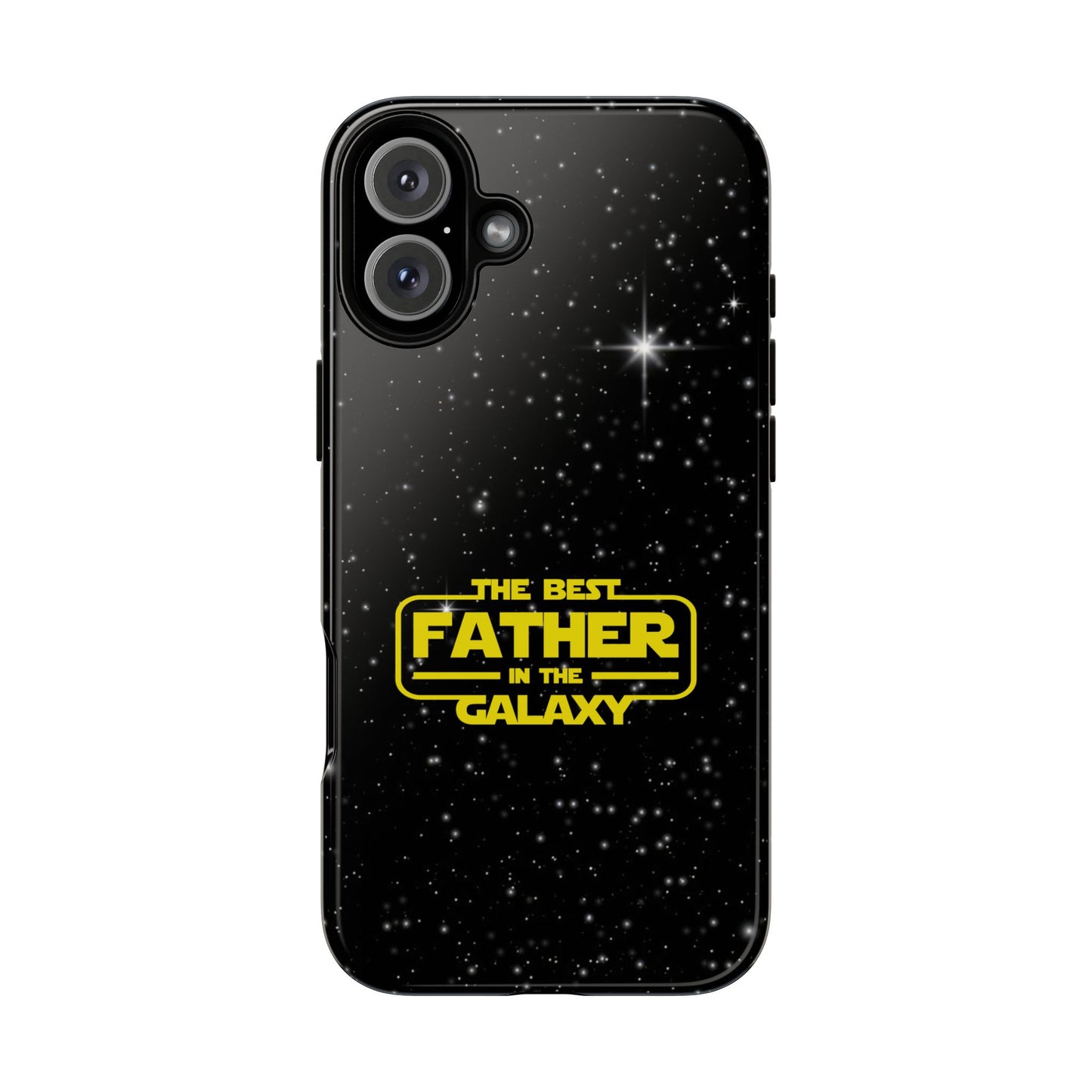 Galaxy-Themed iPhone Tough Case - Perfect Gift for the Best Father