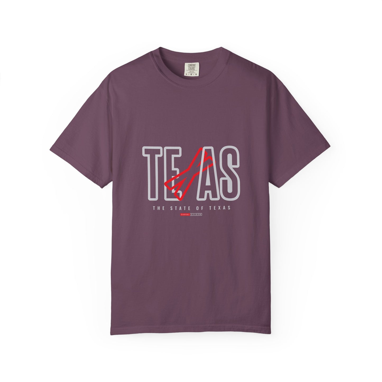 Texas Pride Unisex Garment-Dyed T-Shirt - Casual Style for State Lovers