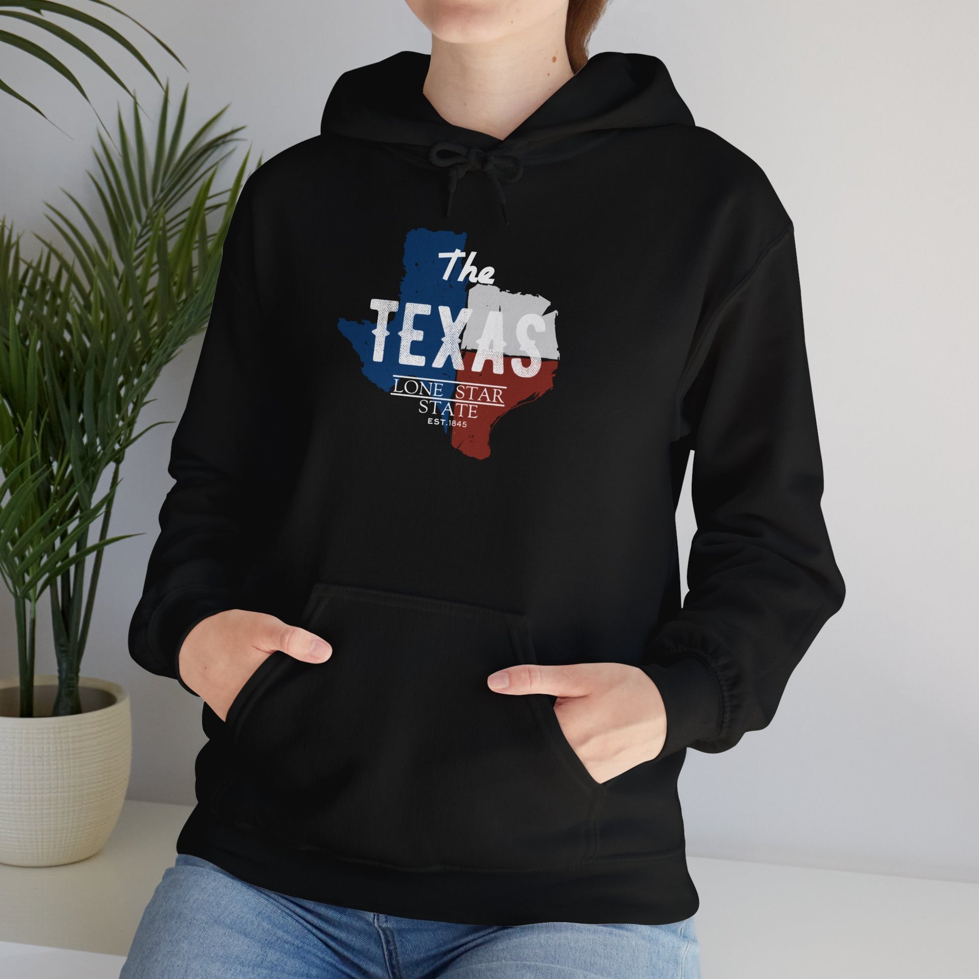 Texas Pride Unisex Hoodie - Comfortable Heavy Blend with State Graphic
