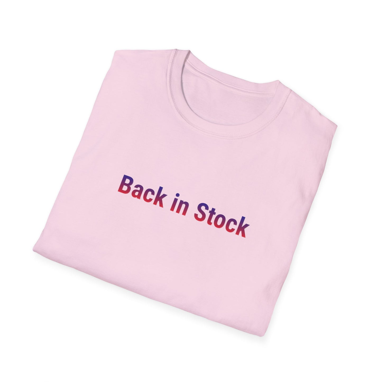 Back In Stock Unisex Softstyle T-Shirt