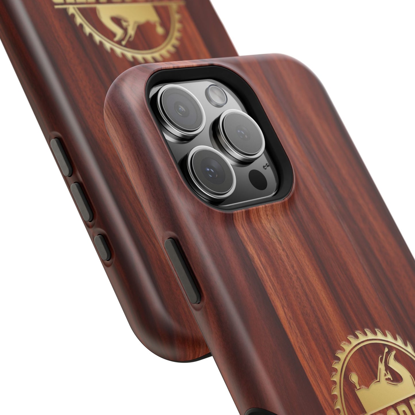 Woodworking Logo Magnetic iPhone Case