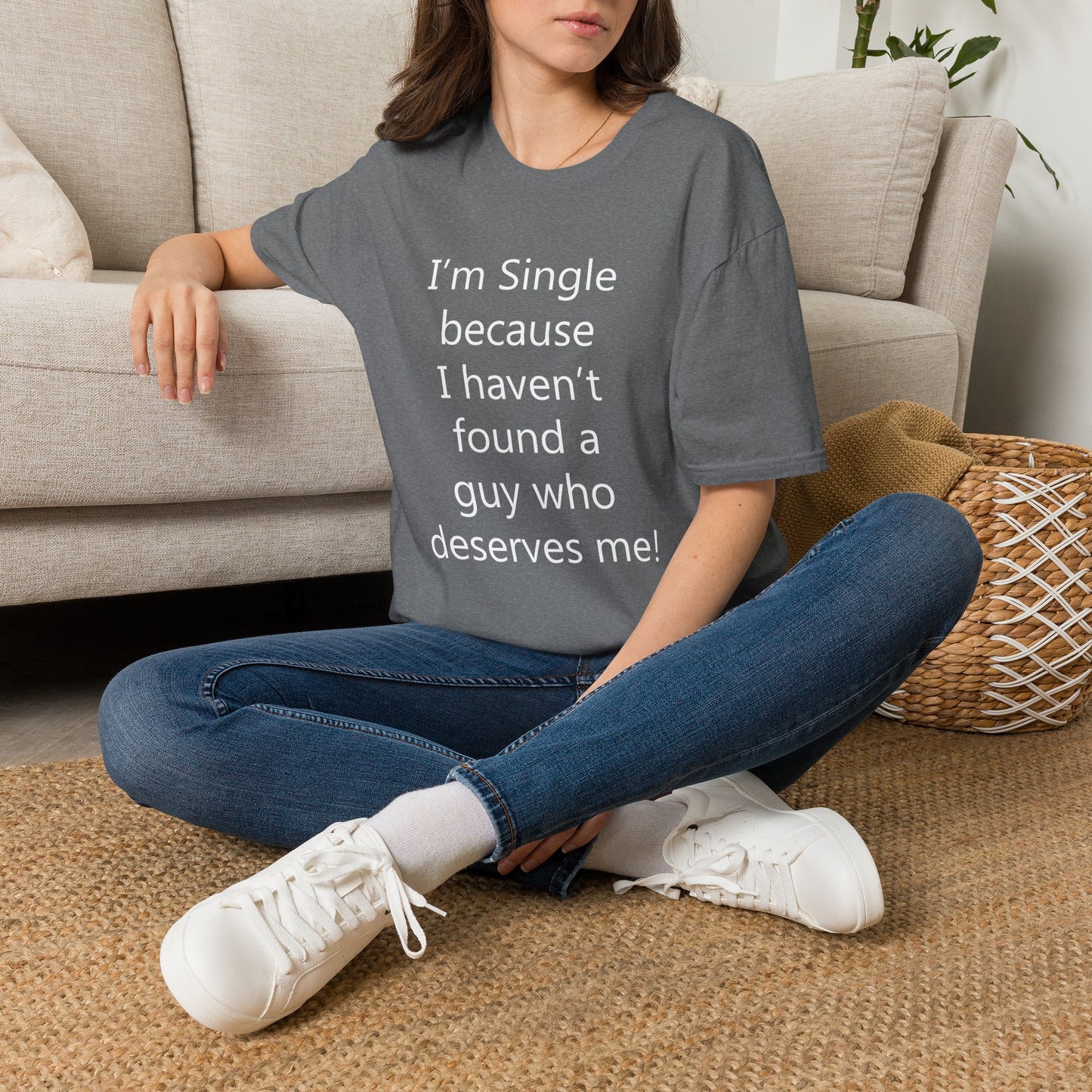 Humorous Dating Shirt, I'm Single