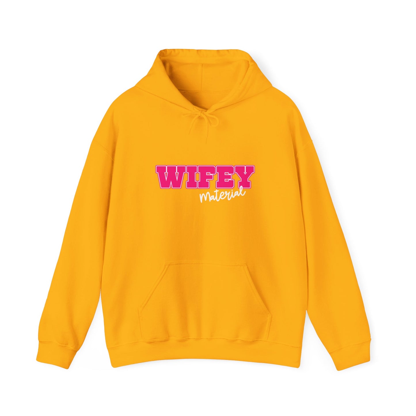 Wifey Material Unisex Heavy Blend™ Hooded Sweatshirt