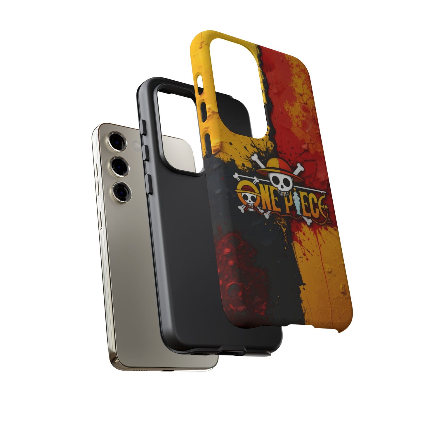 One Piece Samsung Tough Phone Case, Anime Vibrant Design
