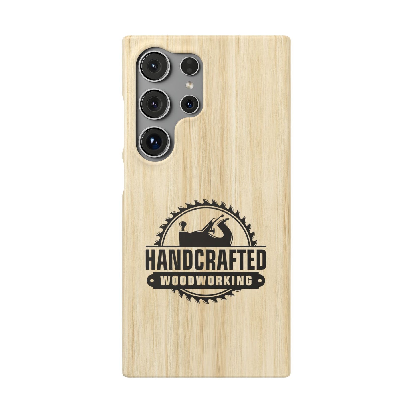 Woodworking Logo Slim Case