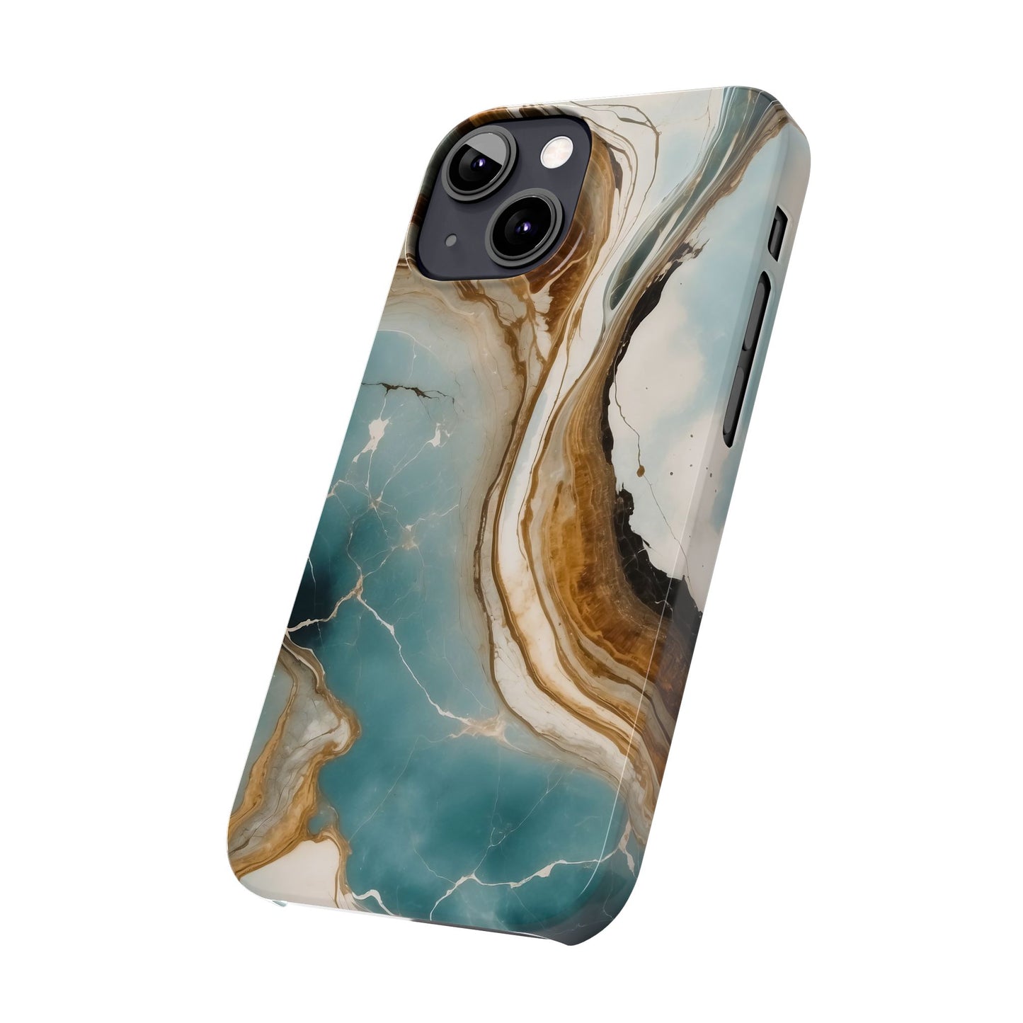 Marble Slim Phone Case, Stylish Protective Cover