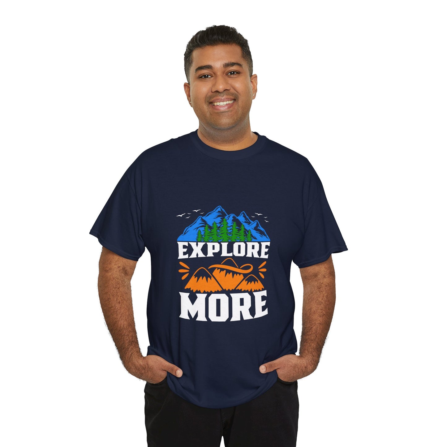 Explore More Adventure Tee - Unisex Heavy Cotton T-Shirt