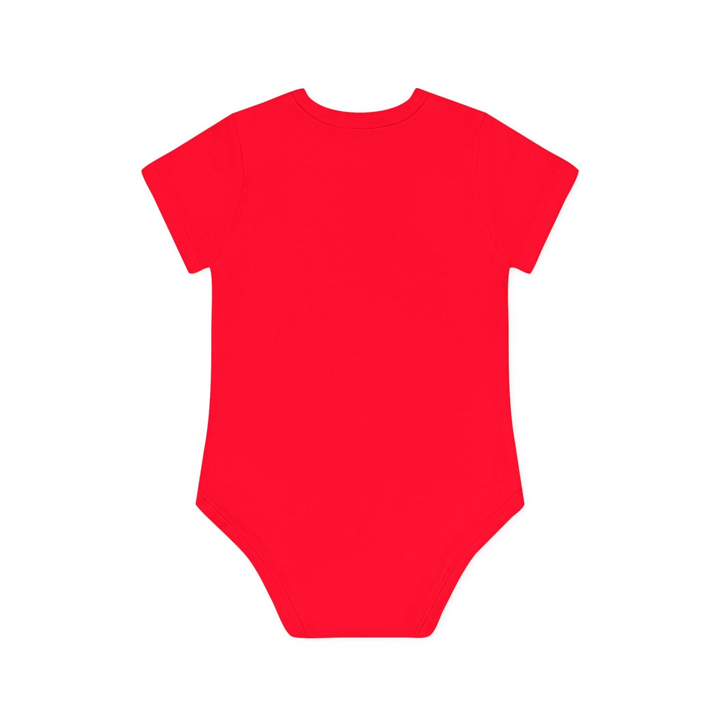 Here Comes Santa Baby Organic Short Sleeve Bodysuit