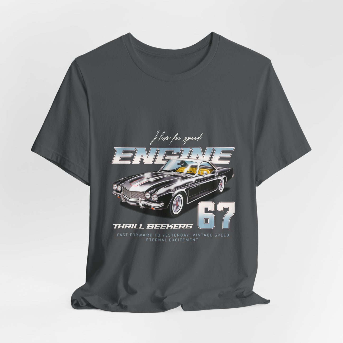 I Live For Speed Engine Tee