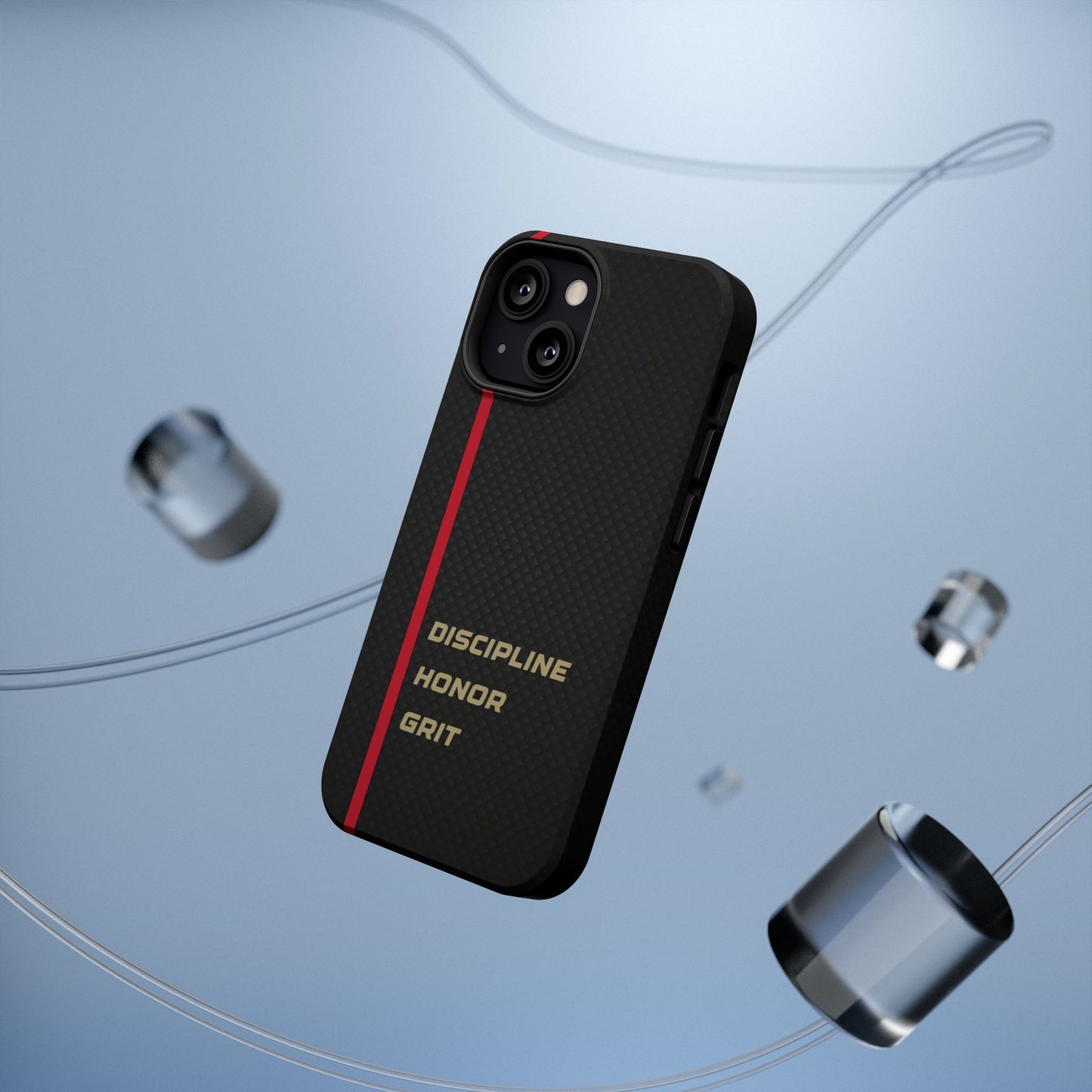 Discipline, Honor, Grit Impact-Resistant Phone Case
