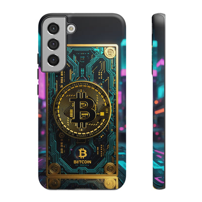 Bitcoin Samsung Phone Case - Tough Cases with Cryptocurrency Design