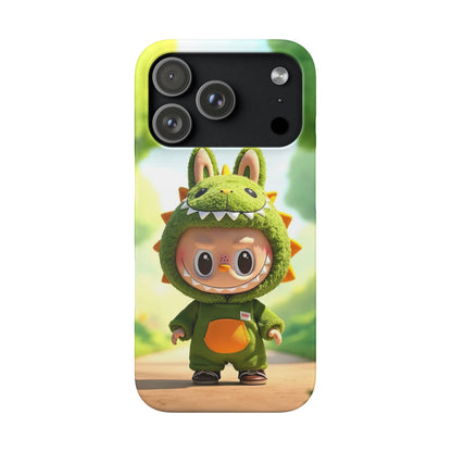 The Monsters Snap Case for iPhone Models – Playful Dinosaur Design
