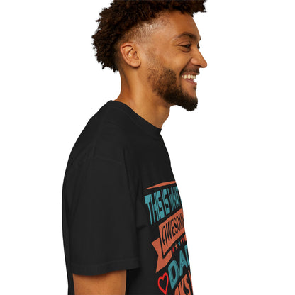 Awesome Dad Garment-Dyed T-Shirt - Perfect Father's Day Gift