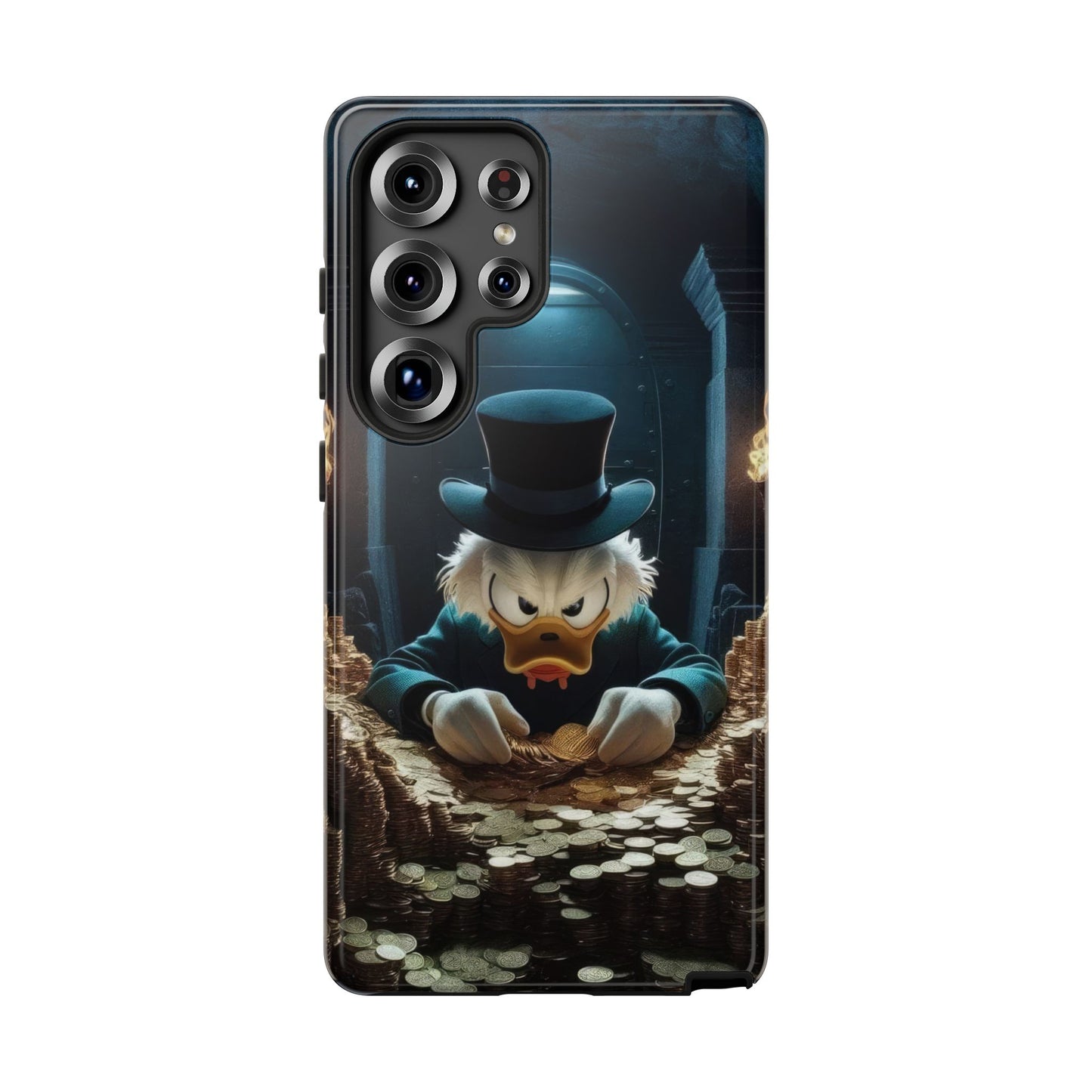 Scrooge McDuck Samsung Phone Case for Cartoon Lovers