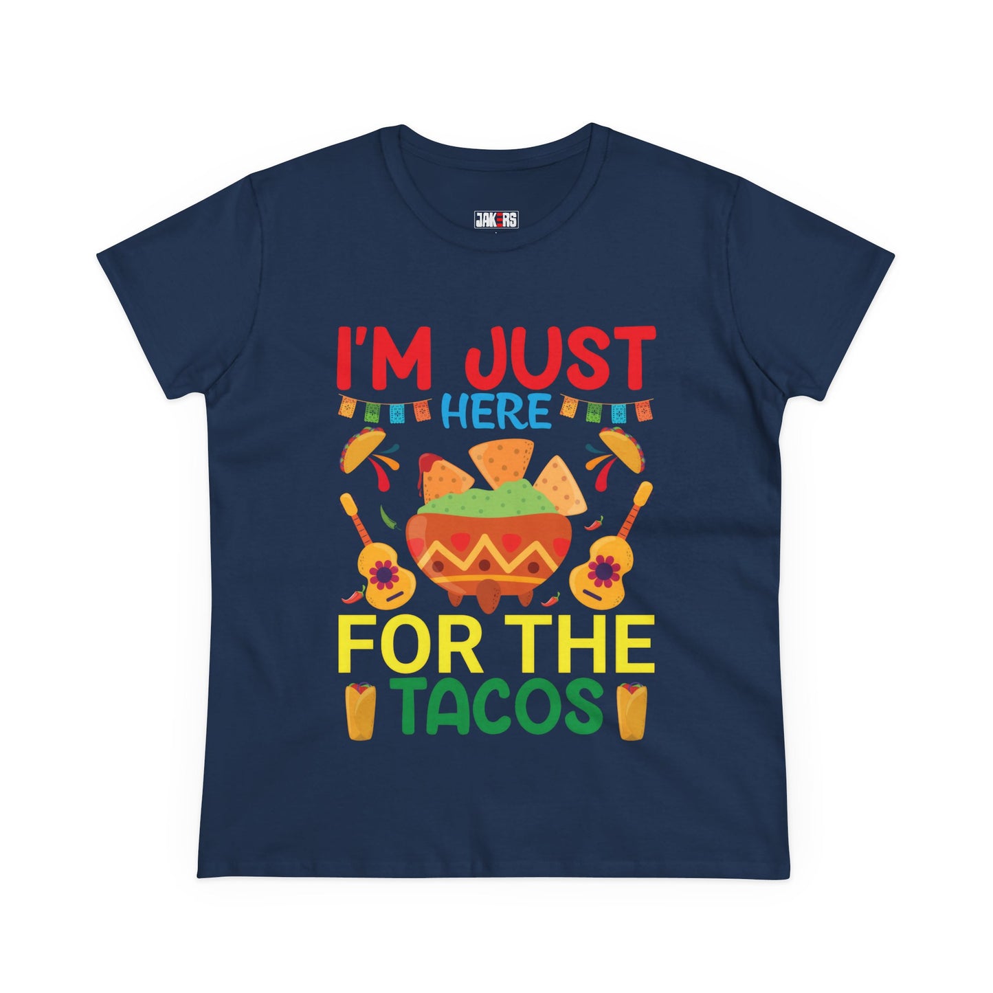 Fun Taco Lovers Cotton Tee - Perfect for Cinco de Mayo Celebrations