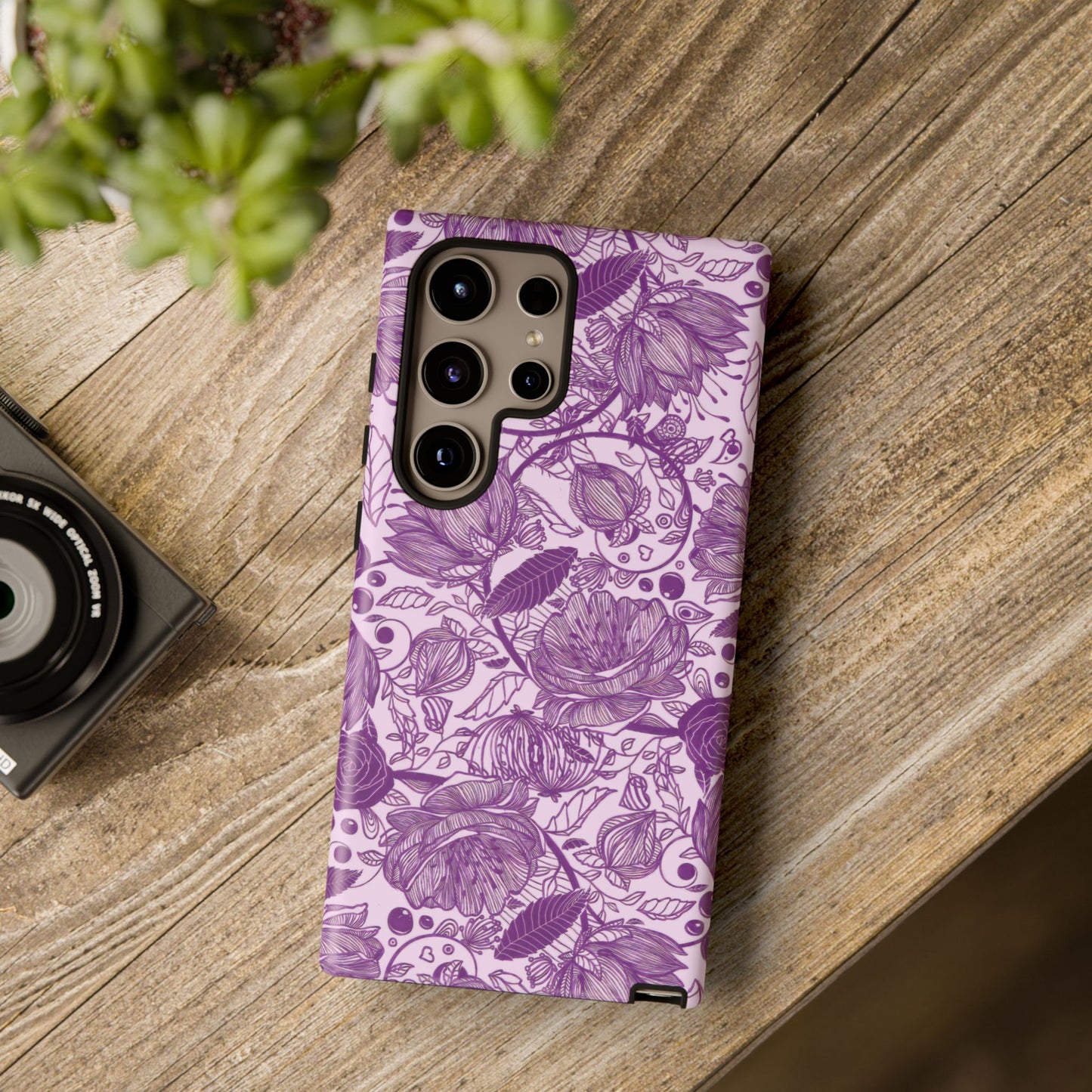 Graphical Garden: Purple Edition Tough Cases