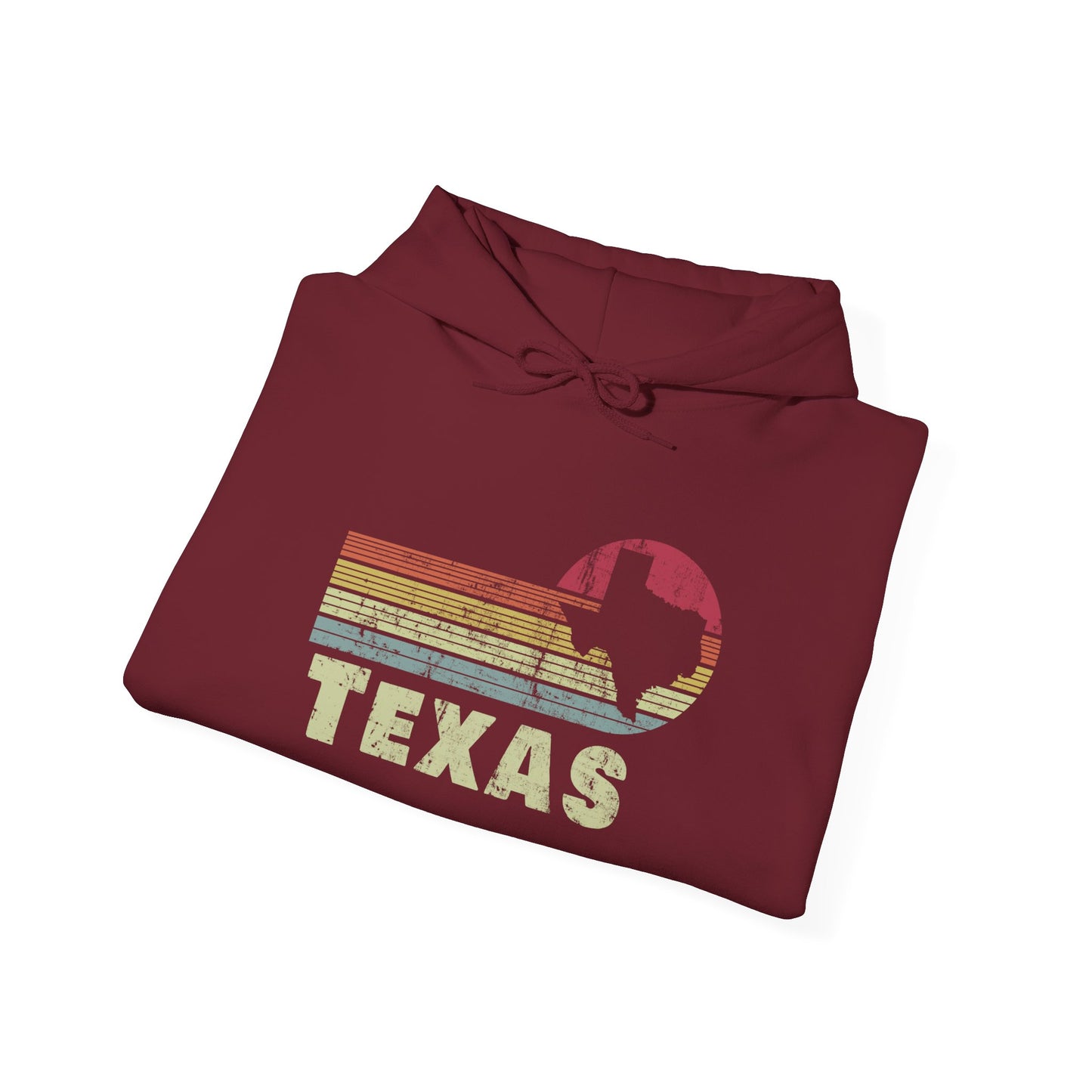 Texas Unisex Heavy Blend™ Hooded Sweatshirt