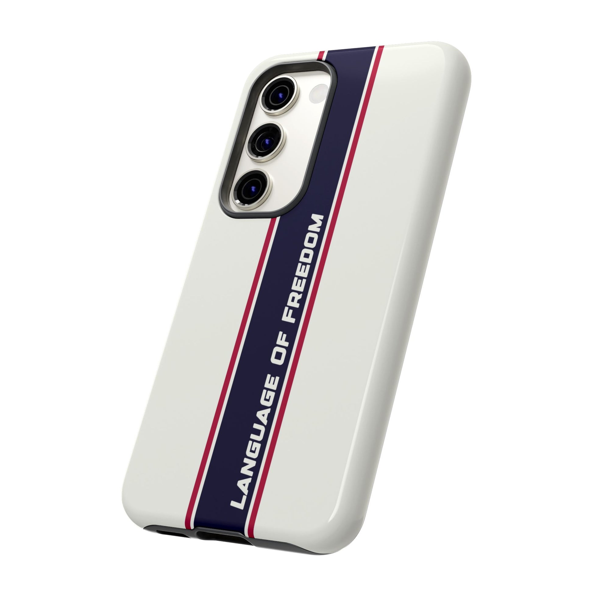 Language of Freedom Tough Case – Minimalist Design