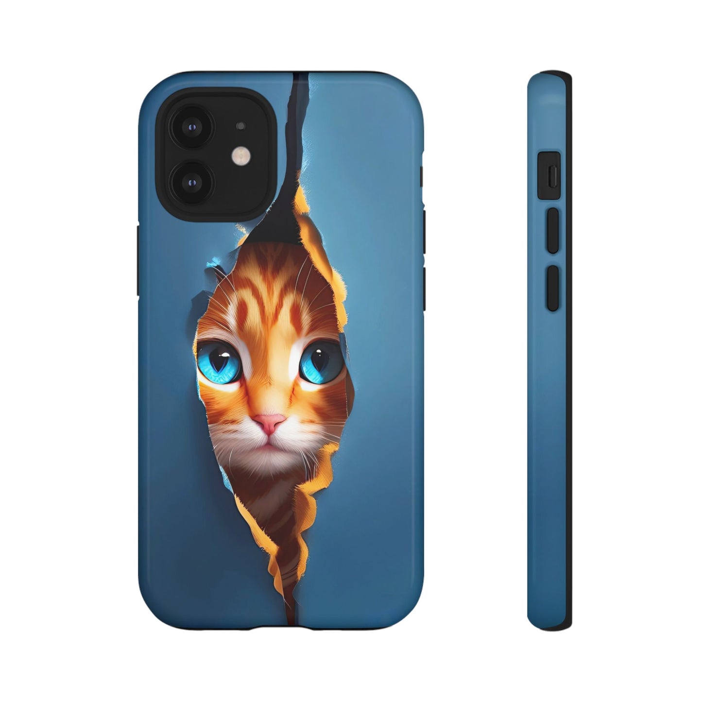 Curious Kitten Tough  Case for iPhone