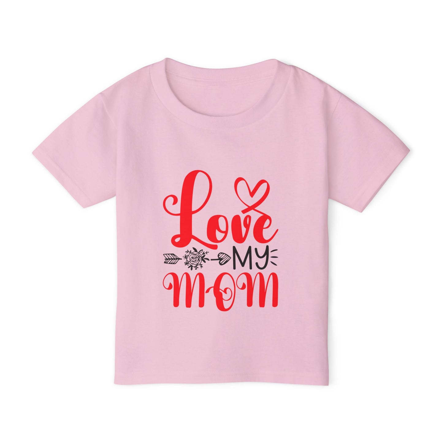 Toddler T-Shirt: 'Love My Mom' Cute Kids Tee