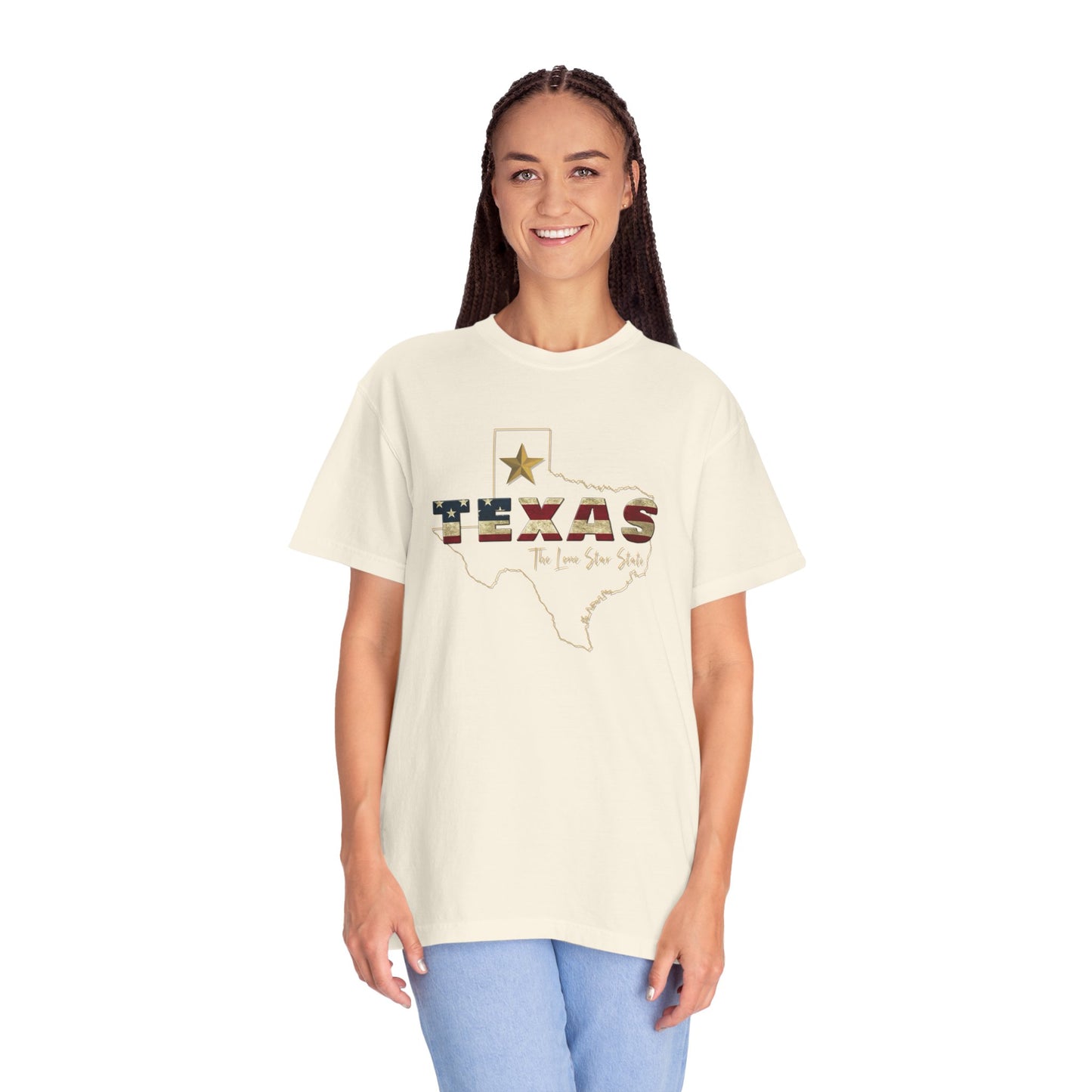 The Lone Star State Unisex Garment-Dyed T-shirt