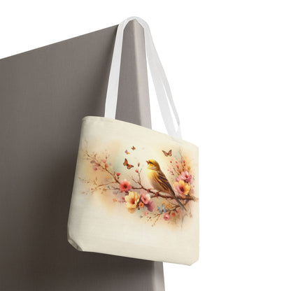Blooming Melody Tote Bag