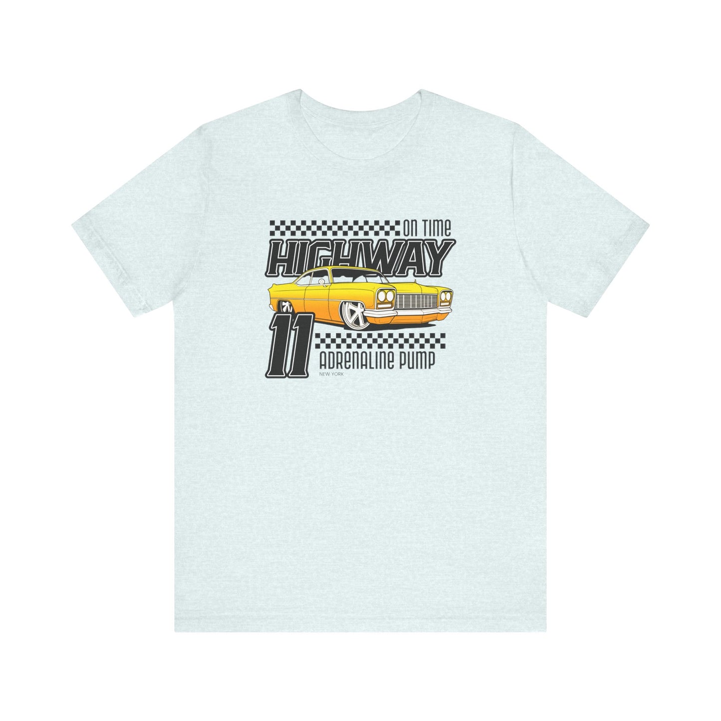 On Time Highway Adrenaline Pump Unisex Jersey Short Sleeve Tee