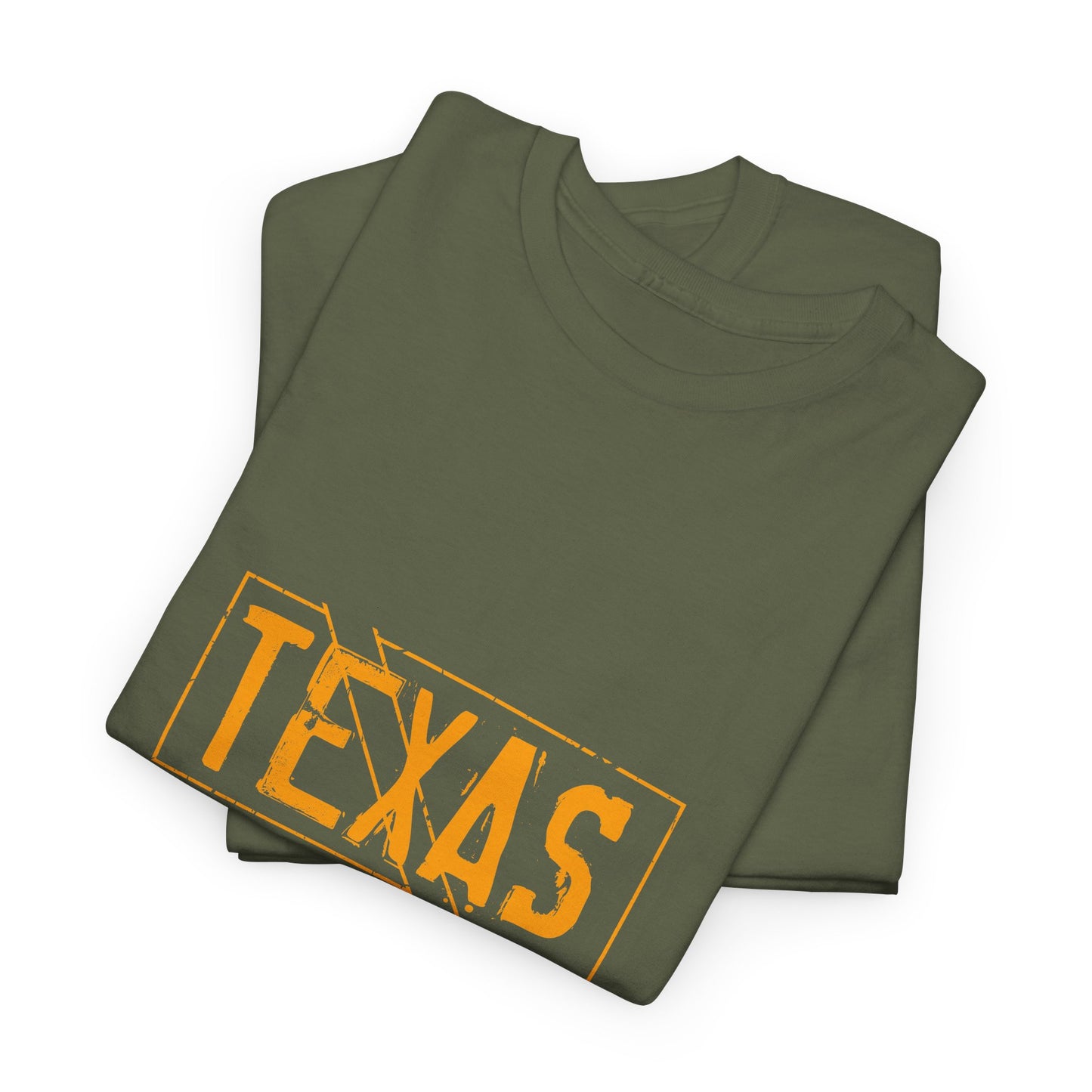 Texas Pride Unisex Heavy Cotton Tee - Casual Black T-Shirt for Texans