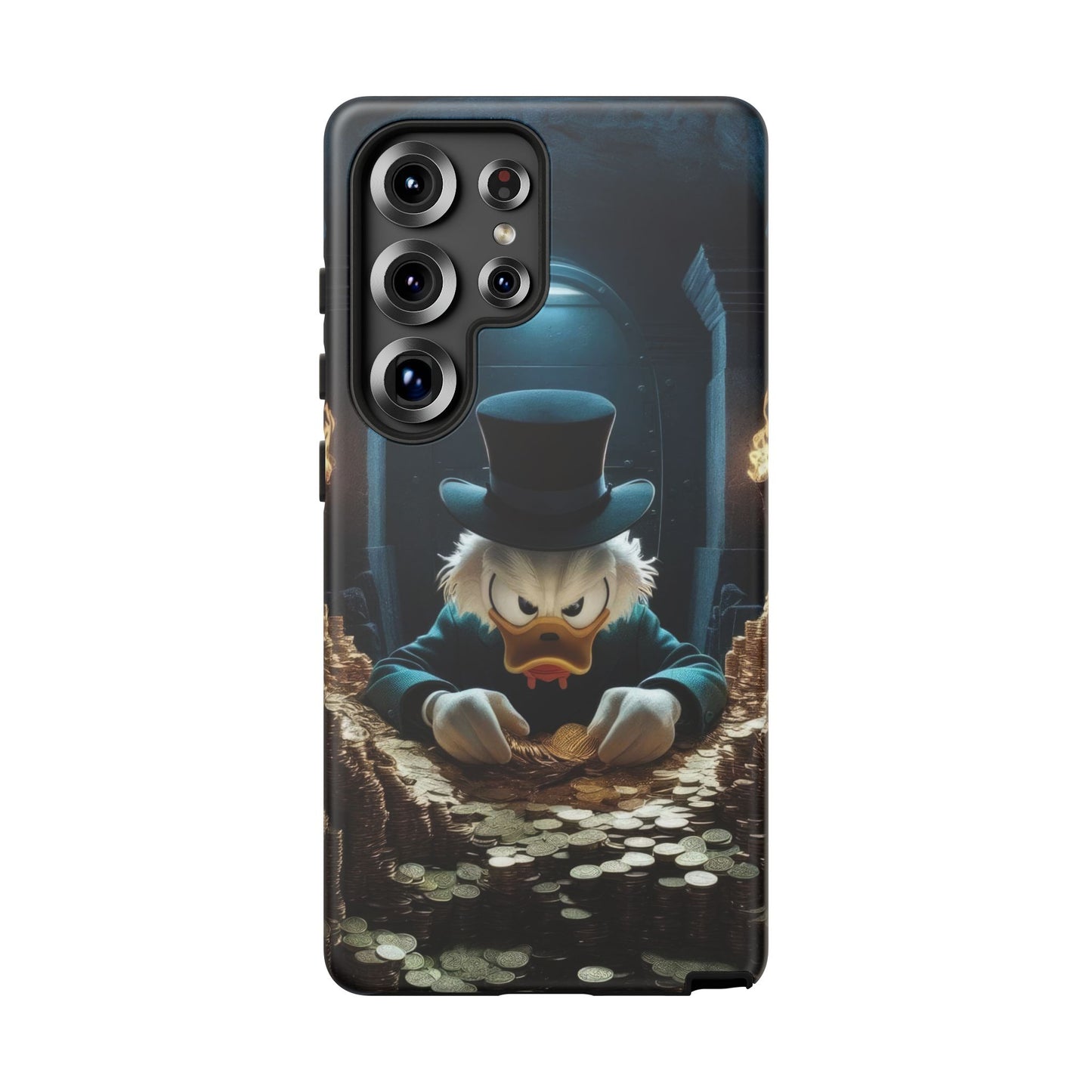 Scrooge McDuck Samsung Phone Case for Cartoon Lovers