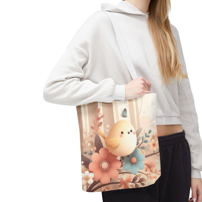 Pastel Canary Tote Bag