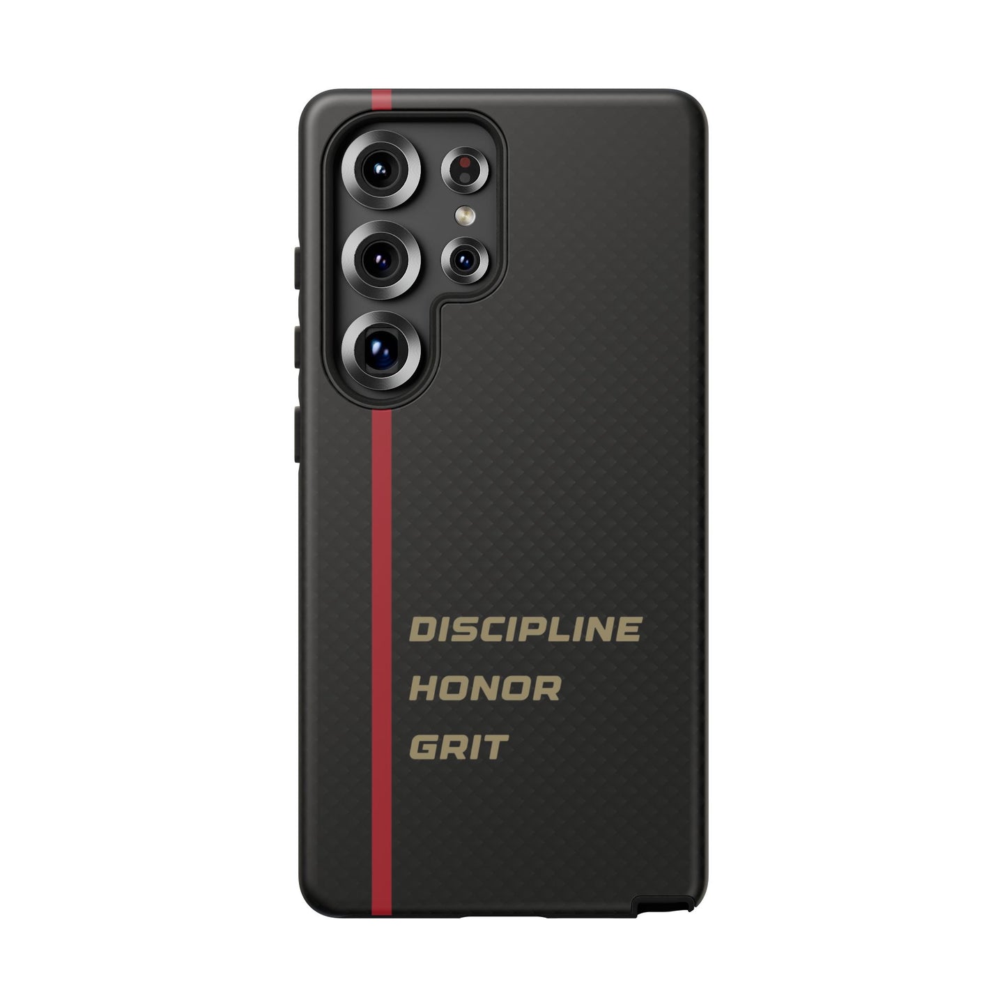 Discipline, Honor, Grit Impact-Resistant Phone Case