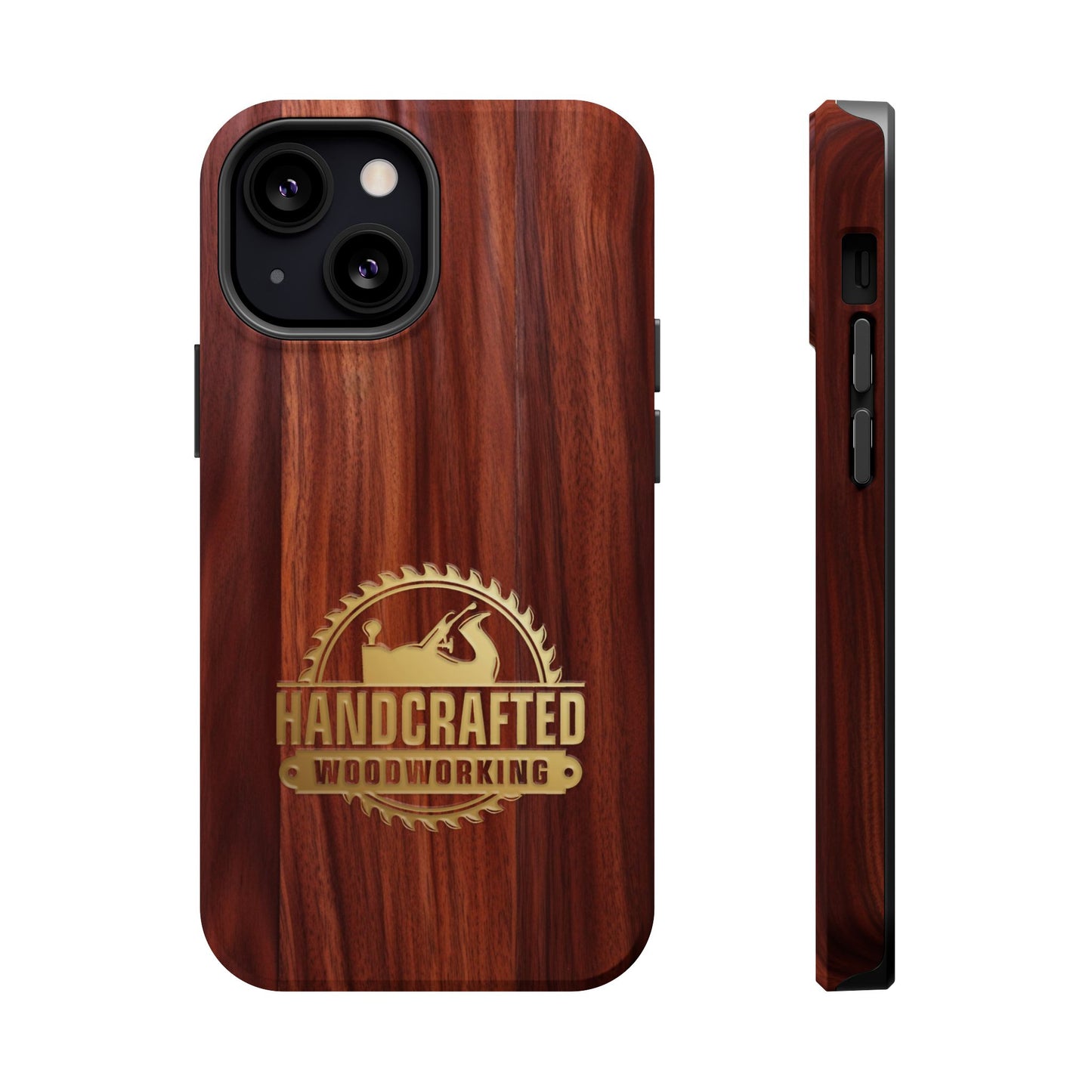 Woodworking Logo Magnetic iPhone Case
