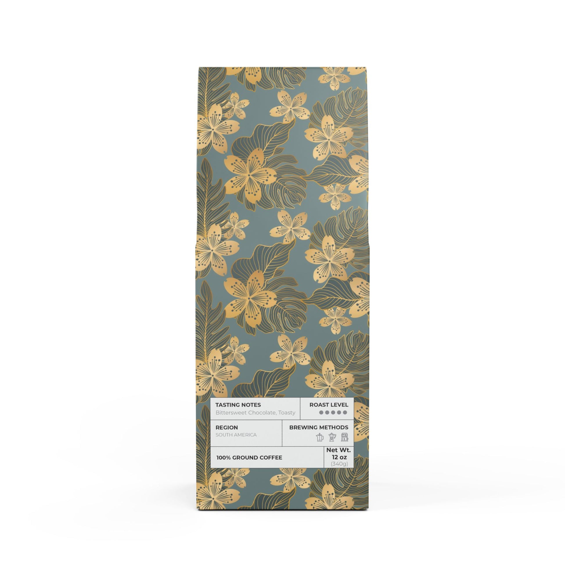 Bitterroot Coffee Blend (Dark French Roast) / Tasting notes: Bittersweet, chocolate, toasty