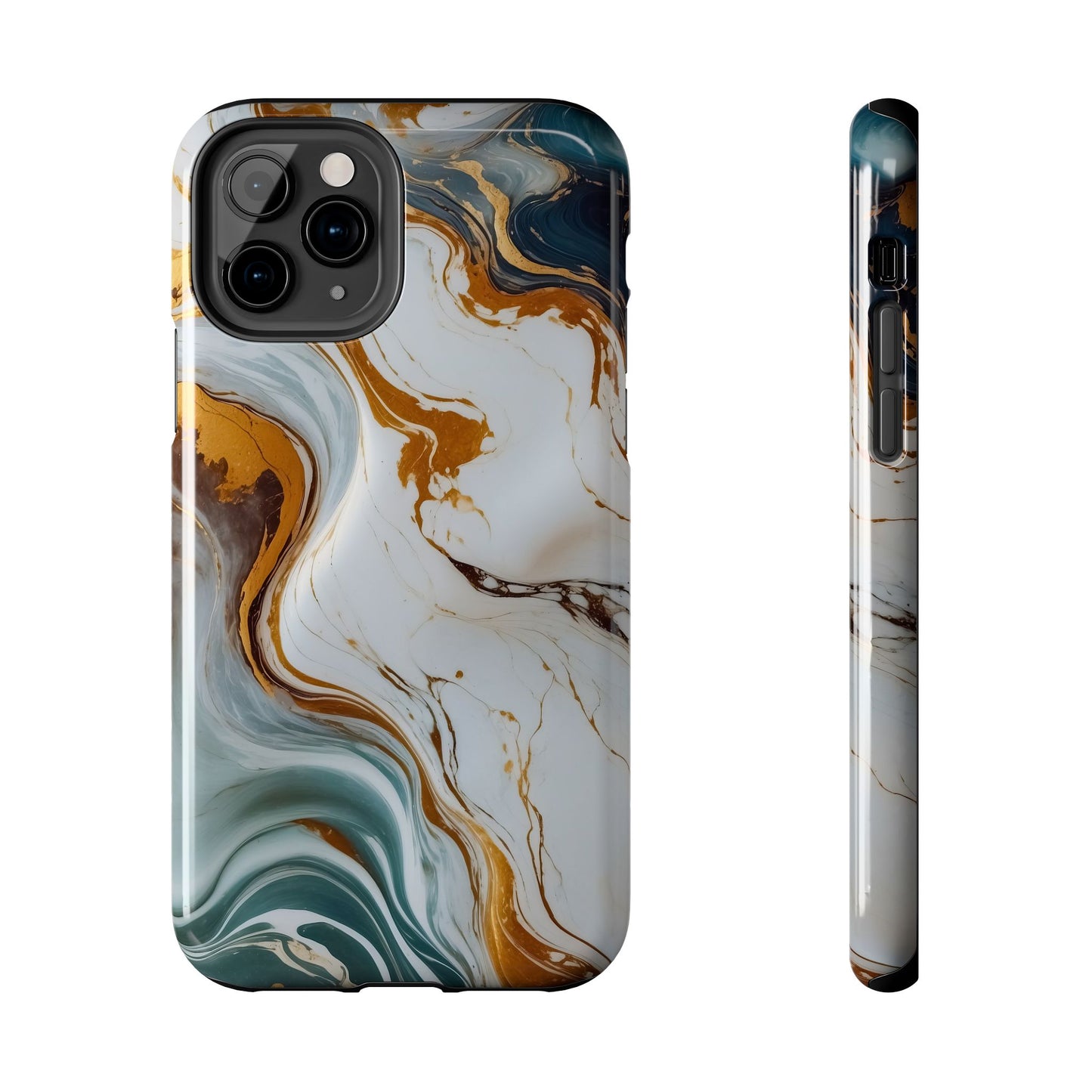 Marble Tough iPhone Case, Stylish Protective Case