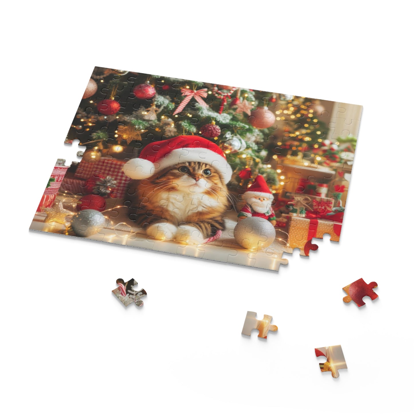 Merry Christmas Kitten (120, 252, 500-Piece)