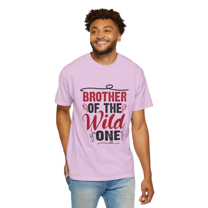 Brother of the Wild One Unisex T-Shirt - Perfect for Sibling Celebrations & Nature Lovers