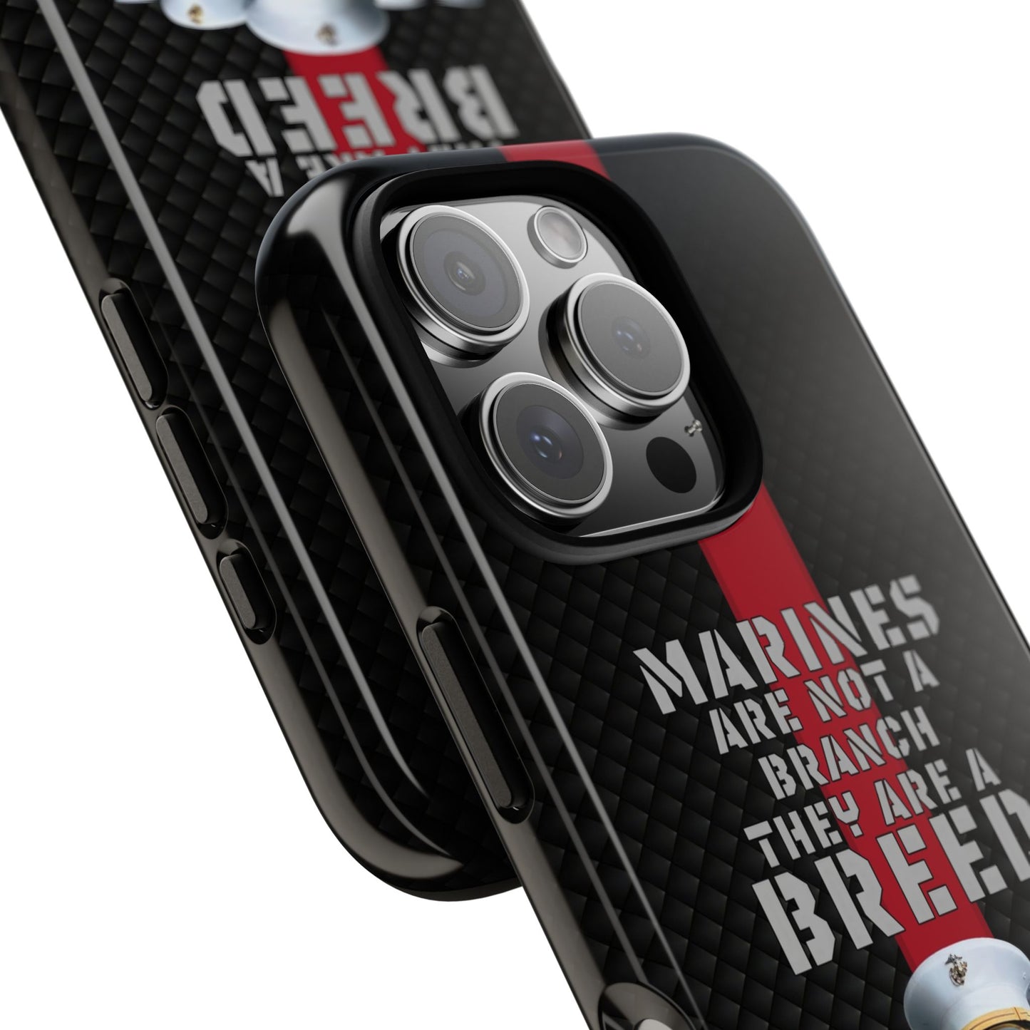 Marine Corps Tough iPhone Case - Proud Military Supporter