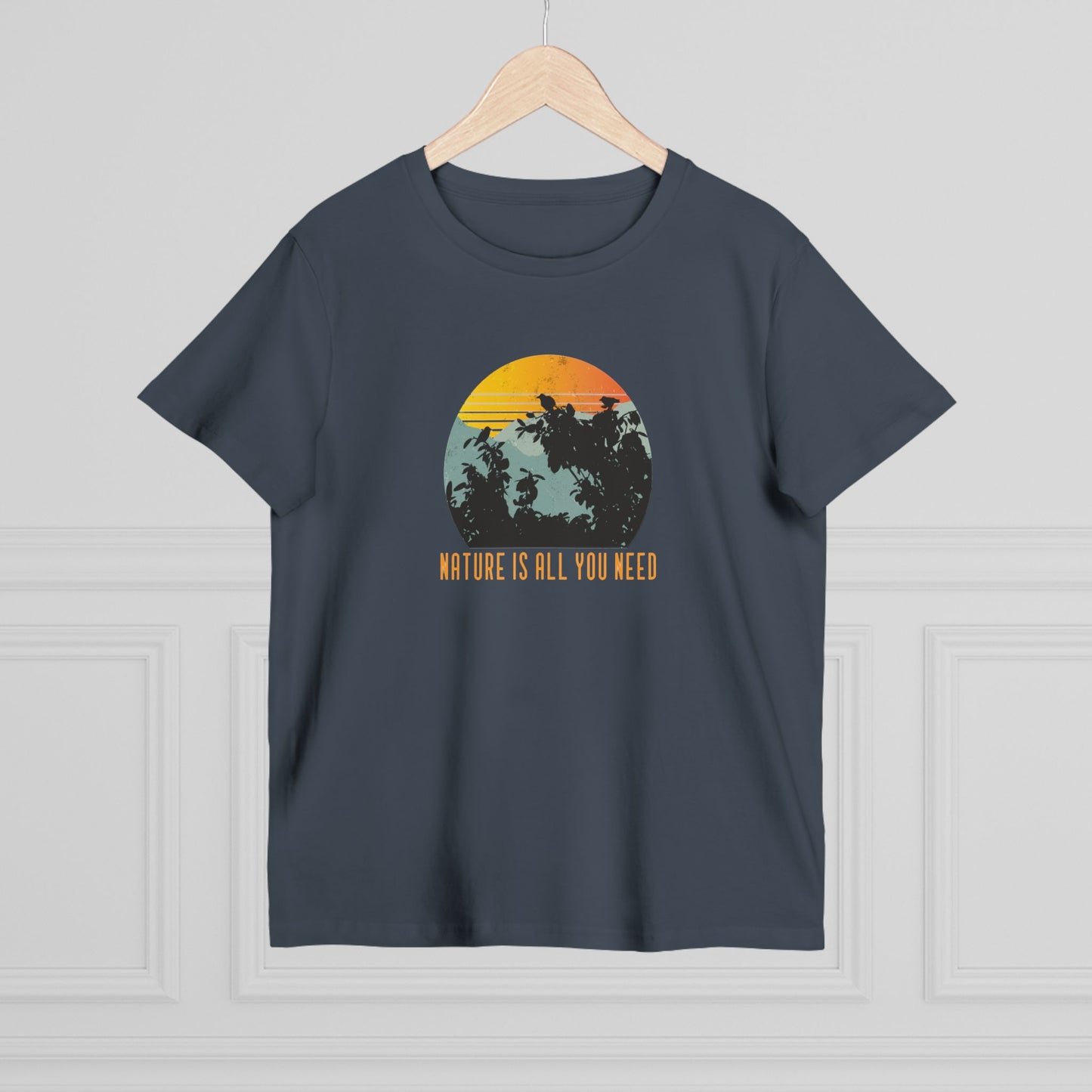 Nature Is All You Need Women’s Maple Tee