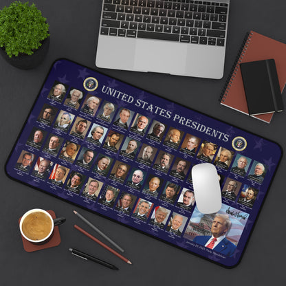 Educational Desk Mat / US Presidents