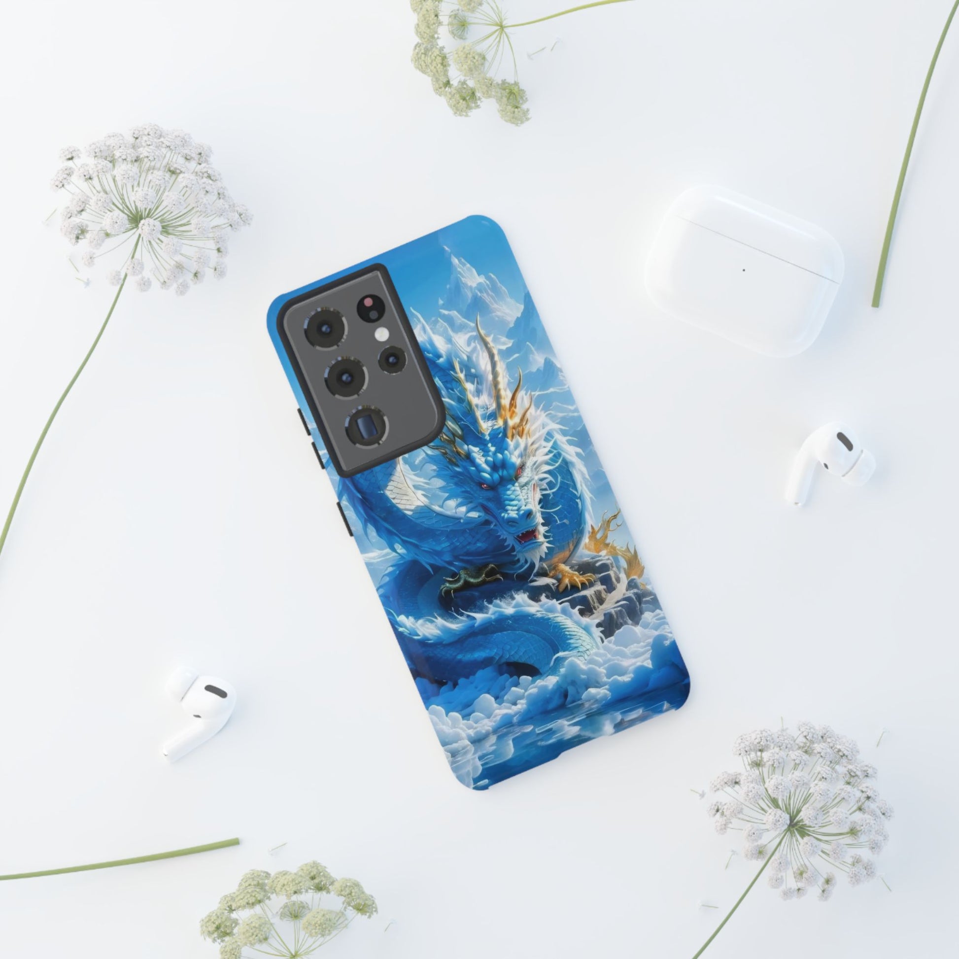 Ice Dragon Samsung Phone Case Fantasy Phone Cover